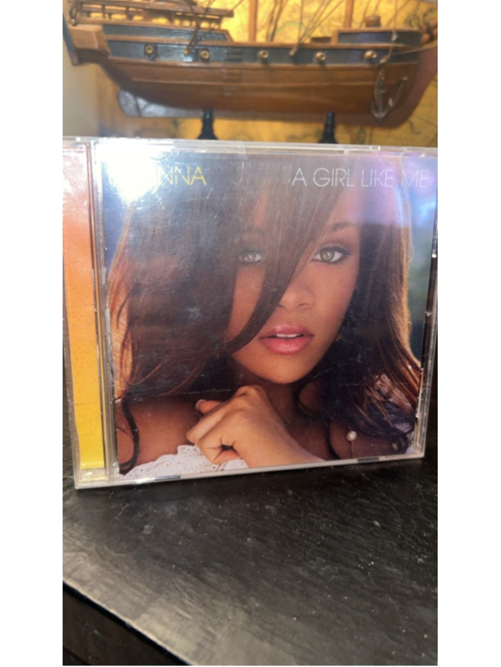 Female Rihanna A Girl Like Me CD One Size Brown White